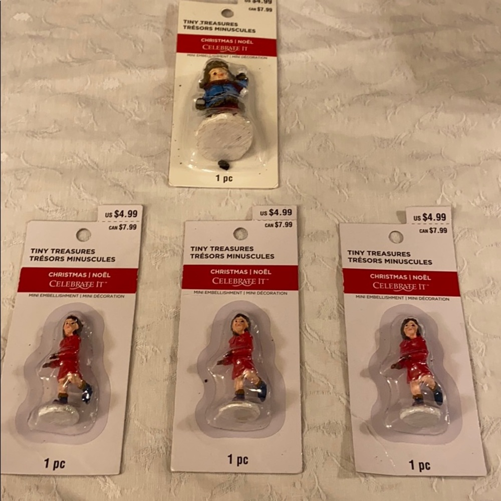 Celebrate it 4 tiny treasures figurines